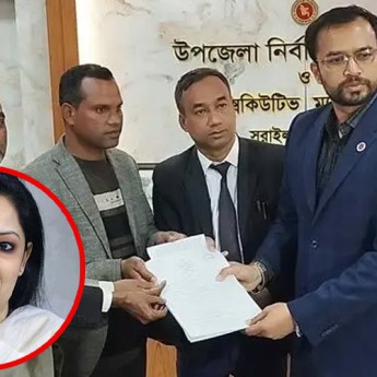 স্বতন্ত্র প্রার্থী হিসেবে মনোনয়ন নিয়েছেন রুমিন ফারহানা