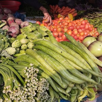 মৌসুমী সবজি সস্তা হলেও আকাশছোঁয়া দাম টমেটো-বেগুনের