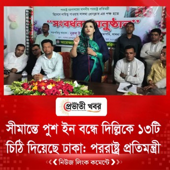 সীমান্তে পুশ ইন বন্ধে দিল্লিকে ১৩টি চিঠি দিয়েছে ঢাকা: পররাষ্ট্র প্রতিমন্ত্রী
