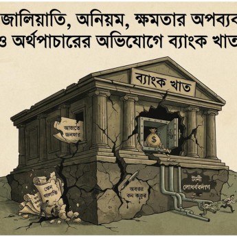 ঋণ কেলেঙ্কারির জালে ব্যাংক খাত