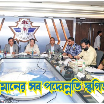 বিমানের সব পদোন্নতি স্থগিত