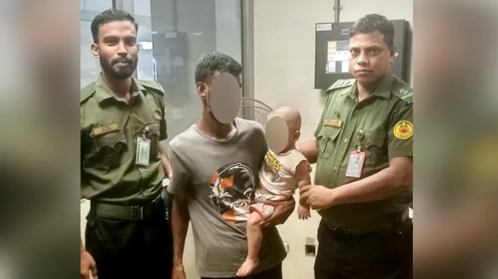 কান্নারত শিশুকে নিয়ে পালানোর চেষ্টা: সচিবালয় মেট্রো স্টেশন থেকে অপহরণকারী আটক