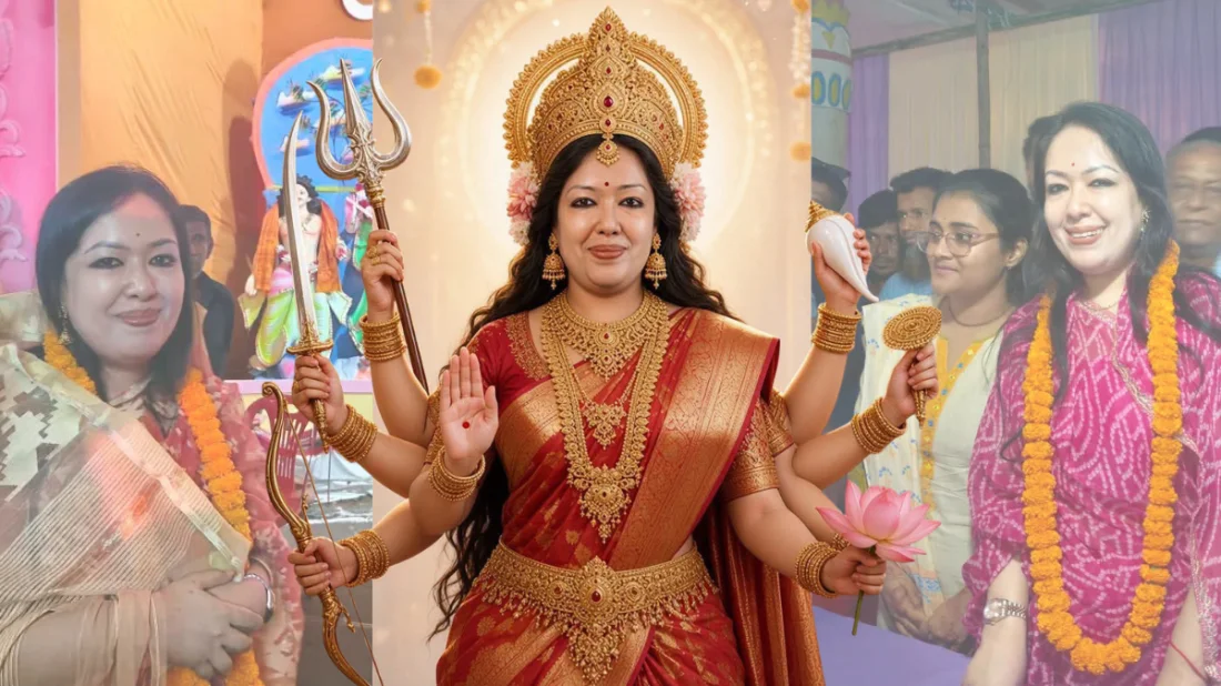 দুর্গাপূজার মণ্ডপে যাওয়া নিয়ে সমালোচনা, ফেসবুকে রুমিন ফারহানার জবাব