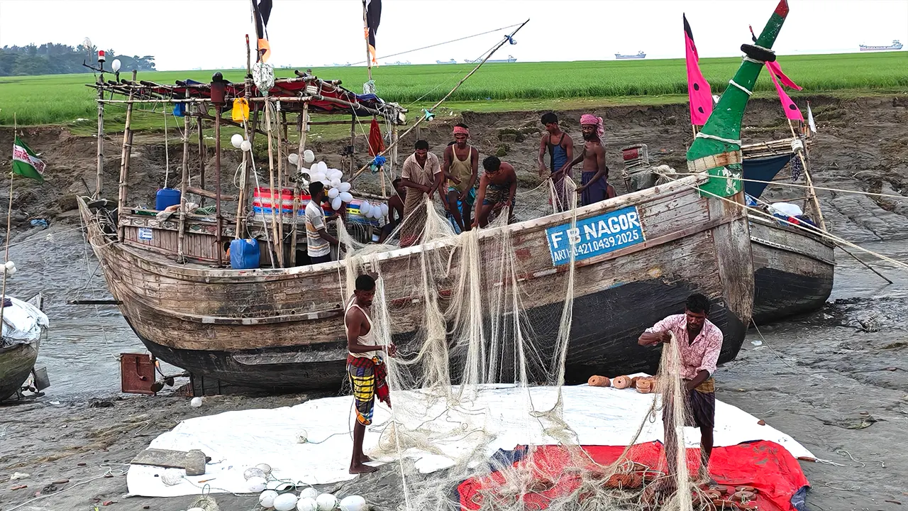 মধ্যরাতেই শেষ হচ্ছে ইলিশ শিকারের নিষেধাজ্ঞা, হাতিয়ার জেলেদের মাঝে প্রাণচাঞ্চল্য