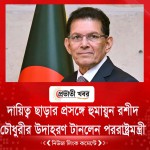 দায়িত্ব ছাড়ার প্রসঙ্গে হুমায়ুন রশীদ চৌধুরীর উদাহরণ টানলেন পররাষ্ট্রমন্ত্রী