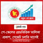 পে-স্কেলের গ্রেডভিত্তিক তালিকা প্রকাশ, গেজেট চলতি মাসেই