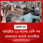 অবিক্রীত ২২ লাখের বেশি পশু  লোকসানে খামারি–ব্যাপারীরা