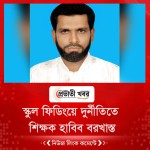স্কুল ফিডিংয়ে দুর্নীতিতে  শিক্ষক হাবিব বরখাস্ত
