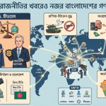 বৈশ্বিক রাজনীতির খবরেও নজর বাংলাদেশের গণমাধ্যমে